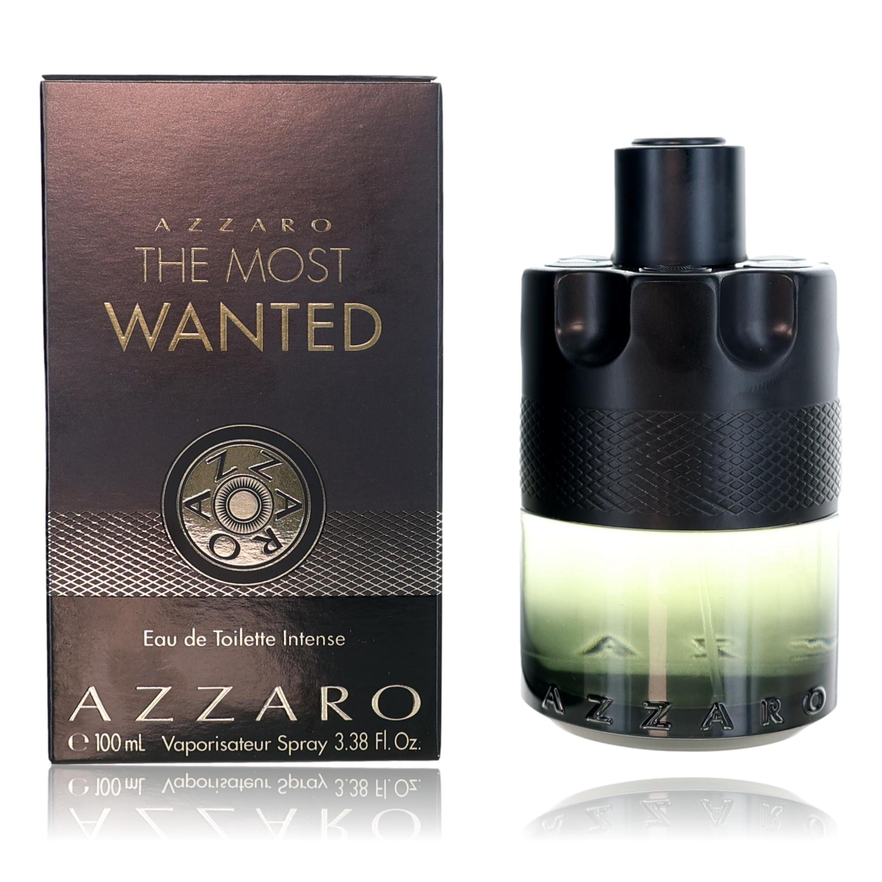 Azzaro The Most Wanted by Azzaro, 3.3 oz EDT Intense spray for Men