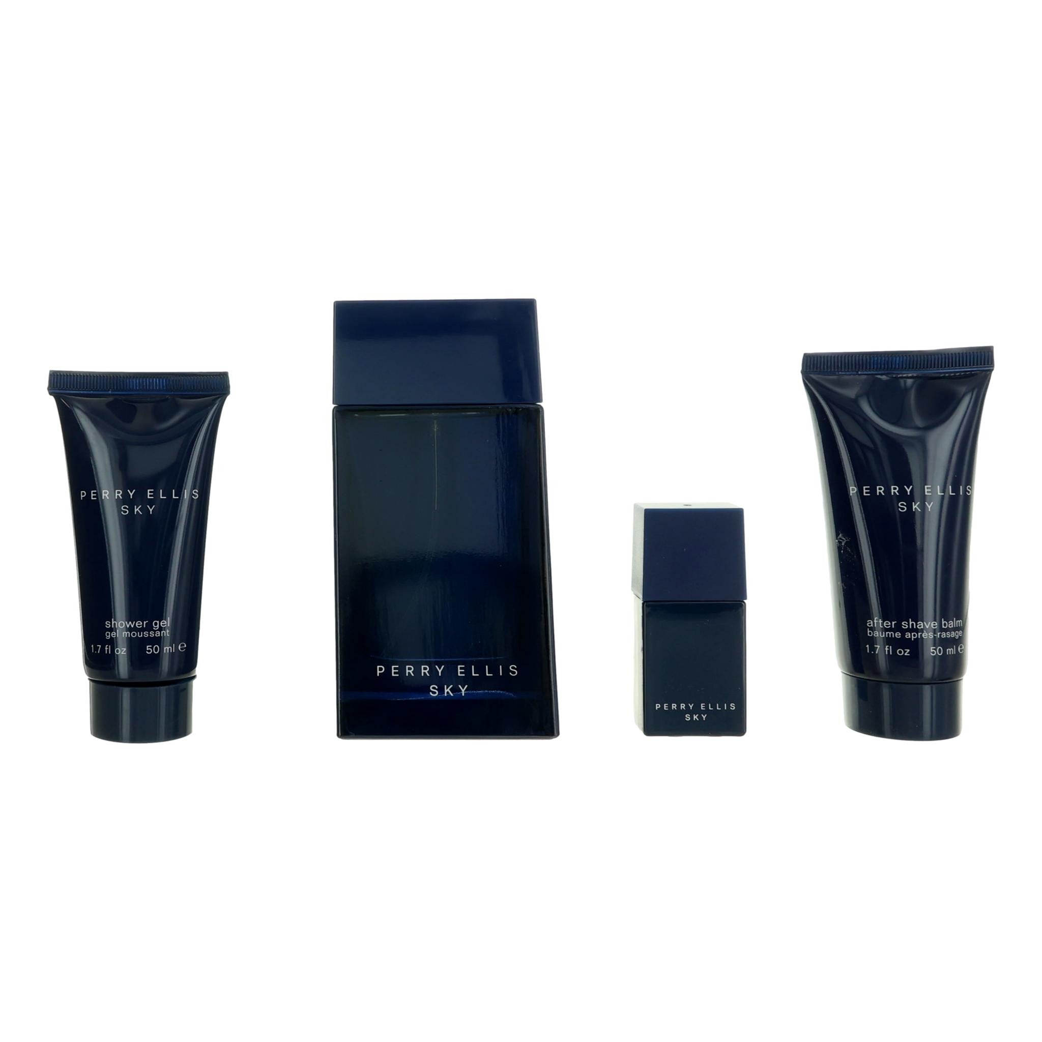 Perry Ellis Sky by Perry Ellis, 4 Piece Gift Set for Men
